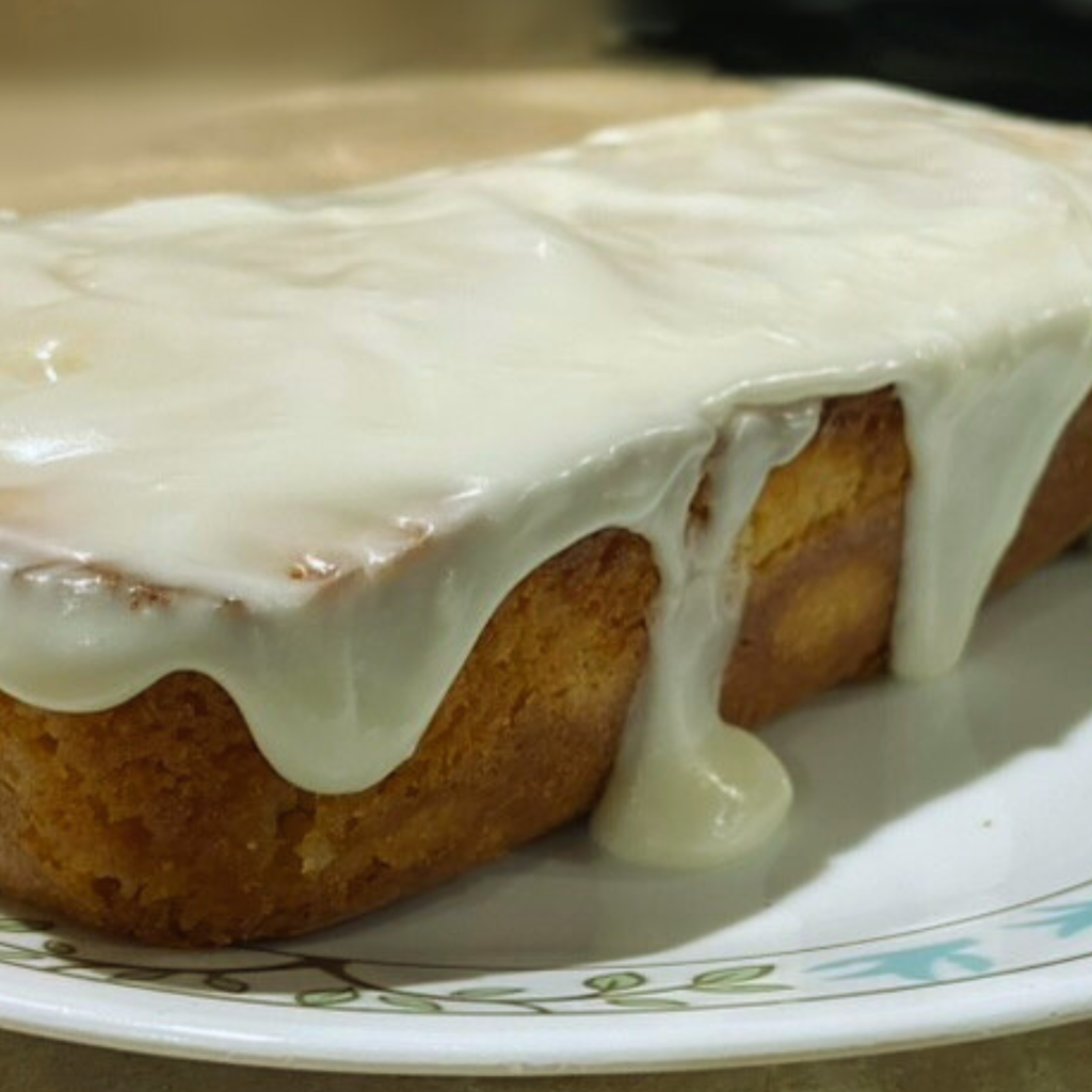 Iced Lemon Pound Cake
